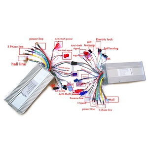 <span class=keywords><strong>Controller</strong></span> BLDC <span class=keywords><strong>2</strong></span> per E-bike con LCD 36V/48V 500W/800W/1000W, <span class=keywords><strong>Controller</strong></span> Parallelo - Product Image 3