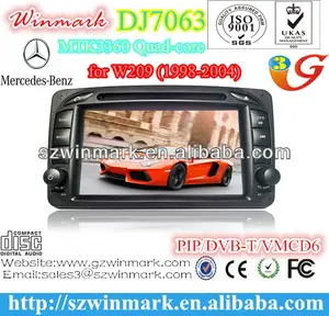 Mejor la venta de un reproductor de DVD del coche para Mercedes-Benz W209 con GPS / bluetooth / dvd / ipod / canbus / etc En-ven