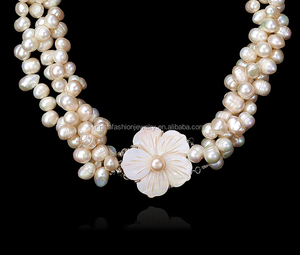 2015 più nuovo Classico Europa Stile Vintage Più Naturale <span class=keywords><strong>Collana</strong></span> di <span class=keywords><strong>Perle</strong></span> - Product Image 5