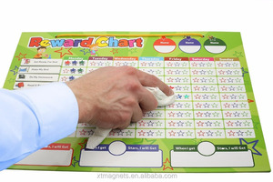 Tabla de recompensas de pizarra blanca flexible magnética de borrado en seco de 16 "* 12" para aprendizaje de niños - Product Image 3