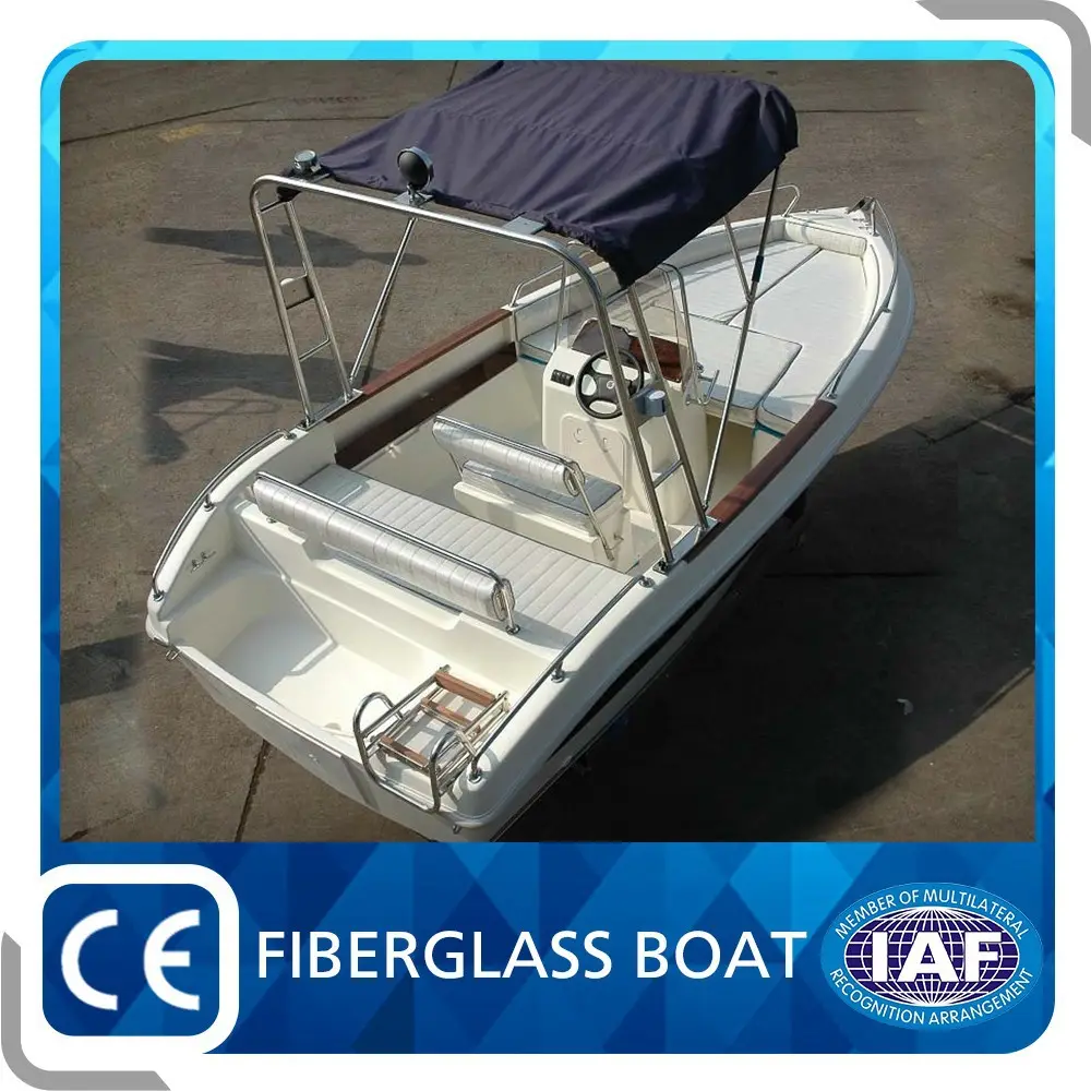 16ft Glasvezel Open Boot Met Center Console