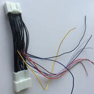 Factory 28 30 Pin 28AWG female to male auto wire Harness for Toyotas Camry loom