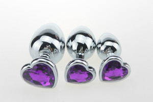 Enchufe anal del juguete del <span class=keywords><strong>sexo</strong></span> del estilo 2017new SM con el metal y cualquier enchufe del diamante del color para el enchufe - Product Image 4