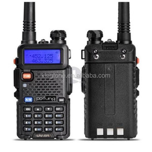 Baofeng UV-5R Talkie-walkie Bi-bande 5W <span class=keywords><strong>Radio</strong></span> Bidirectionnelle 128CH UHF VHF FM VOX Pofung UV5R jambon <span class=keywords><strong>radio</strong></span> Double Affichage casque gratuit - Product Image 3