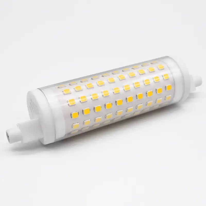 Süper parlak seramik 118mm 15W eşdeğer 150W halojen ampul 230V RX7S LED R7S lamba
