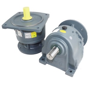 CV-18-100-3 수직 3 비율 18 샤프트 500rpm 속도 감속기가있는 헬리컬 <span class=keywords><strong>AC</strong></span> 기어 모터 - Product Image 4