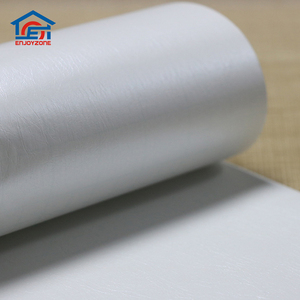<strong>Embossing</strong> Pearl <strong>White</strong> Opaque PVC Self-Adhesive <strong>Wallpaper</strong> - Product Image 1