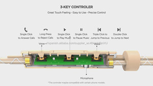 Original Oficial Genuino AM12 Huawei Honor Motor Auricular AM12 con mic <span class=keywords><strong>3</strong></span> Teclas Drive-By-Wire <span class=keywords><strong>3</strong></span>.5mm Para Auriculares Jack - Product Image 5