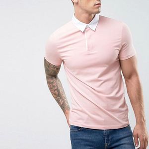 La mejor calidad de algodón Pima suave <span class=keywords><strong>Golf</strong></span> Polo camisa de ajuste seco hombre Polo camiseta - Product Image 1