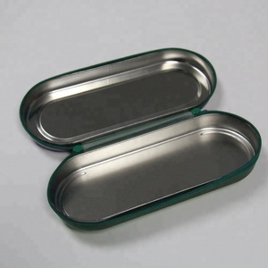 Metallo barattolo di latta cassa di matita con la chiusura lampo e su misura di stampa <span class=keywords><strong>completo</strong></span> - Product Image 4