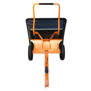 Dual-Purpose ATV Garten anhänger Edelstahl Werkzeug wagen mit Kunststoff Dump Bucket Custom Trolley Werkzeug wagen - Product Image 4