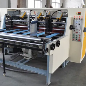 High speed automatic corrugated carton slitter & scorer machine, carton box cutting machine