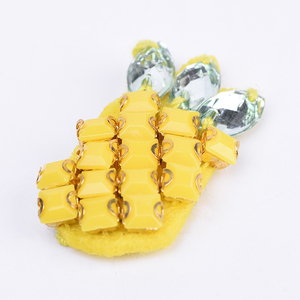 Yongze broderie <span class=keywords><strong>militaire</strong></span> ananas de patchs pour les enfants vêtement - Product Image 3