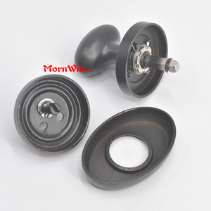 Đen Đồng Cổ Thiết Kế Mượt <span class=keywords><strong>Door</strong></span> Lock <span class=keywords><strong>Handle</strong></span> <span class=keywords><strong>On</strong></span> <span class=keywords><strong>Rose</strong></span> - Product Image 4