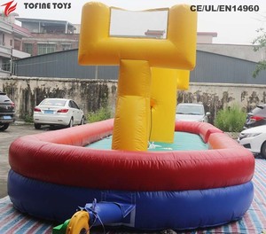 Défi de tir à l'arc gonflable sportif Tug-n-dunkn <span class=keywords><strong>Football</strong></span> Tug of War - Product Image 4