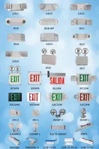 Light Led Emergency Light Made By JIMING UL Approved Emergency LED Light JLEU5 Twin Head Lamp Emergency Led Light