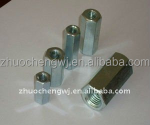 Tuerca larga de acero inoxidable DIN 6334 a2-70 a4-80 - Product Image 2