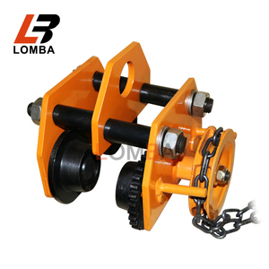 Four-Wheeled Geared Beam Trolley <strong>Manual</strong> Lifting <strong>Hoist</strong> with Convenient Wheels - Product Image 3