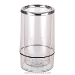Enfriador de vino, botella de champán acrílica de doble pared - Product Image 3