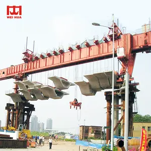 Lançamento da viga da ponte de suspensão de 300 ton guindaste lançador viga da fabricante
