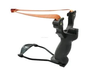 レッドレーザー照準、リストサポート、マガジン付き デラックスハンティング用スリングショット - Product Image 1