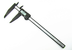 12 Inch 300Mm Digitale Elektronische Schuifmaat Met Lange Kaak 90Mm Plastic Digitale Schuifmaat 0-300mm