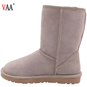 Stivali da Neve da Uomo in Pelle di Montone, <span class=keywords><strong>Lana</strong></span>, Pelle Bovina e Camoscio - Product Image 3