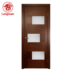 Longxuan Modern Solid Wood Front <strong>Door</strong> <strong>Design</strong> <strong>Sunmica</strong> for Exterior Apartment Use - Product Image 3