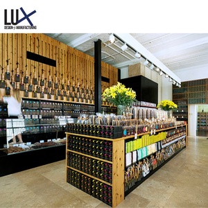 LUX personalizado de gama alta al por mayor LED Candy Display Sweet Shop Diseño Interior vitrinas de madera - Product Image 6