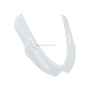 Carénage de tête avant supérieur de phare blanc XF111915-W Unpaint pour <span class=keywords><strong>Suzuki</strong></span> GSXR1000 <span class=keywords><strong>K9</strong></span> 09-16 - Product Image 4