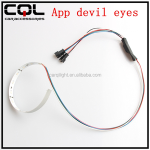 자동차 <span class=keywords><strong>Bixenon</strong></span> 프로젝터용 CQL 12V RGB 악마 눈, 2.5 ''3.0'' 슈퍼 브라이트 엔젤 아이 - Product Image 2