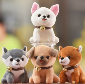 Lindo pequeño perro de peluche juguetes <span class=keywords><strong>mini</strong></span> perro MUÑECA/peluche perro Husky juguetes peluche Chihuahua perro - Product Image 1