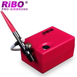 Portable Airbrsh Kit Pistolet Mini Compresseur D'air Ensemble Aérographe pour Maquillage Corps Peinture Tatouages Temporaires Nail Art Peinture - Product Image 5