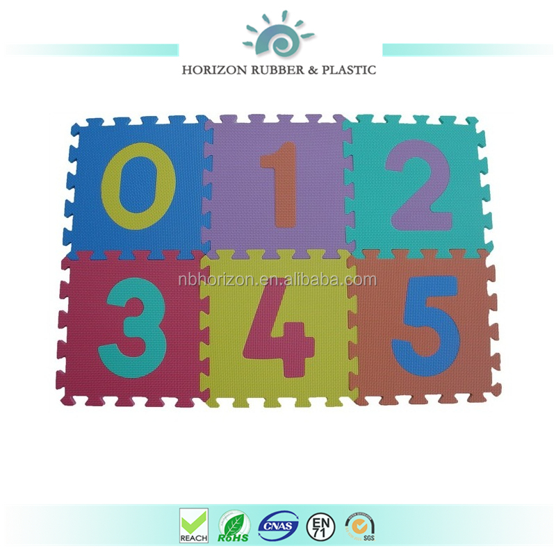Anti-slip образования детей ева головоломки мат пены коврики для детей