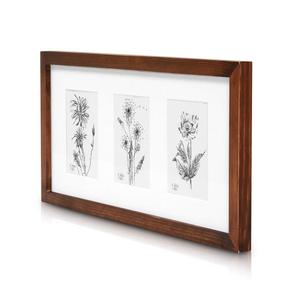 De pared personalizado foto juegos negro marco de fotos de madera. - Product Image 2