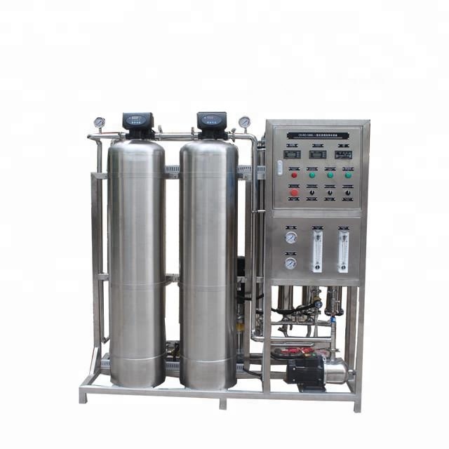 75GPD drinking water treatment RO system activated carbon filter tank industrial water treatment plant 1000L 1T Per hour