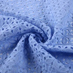 HA-13711 New products chemical water soluble polyester import lace fabric korea