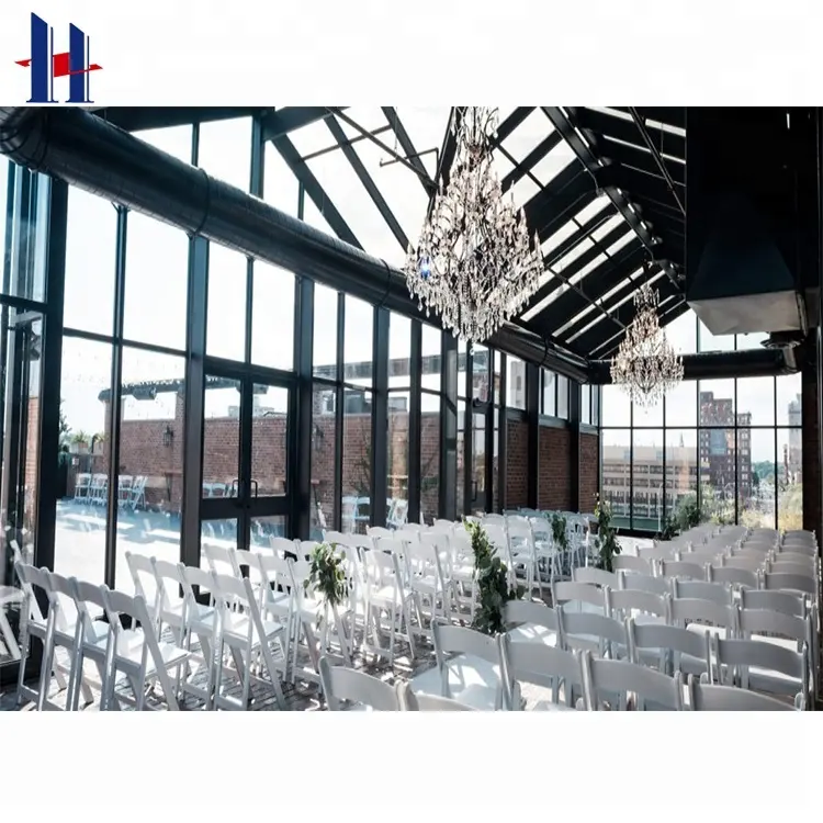 High quality prefab steel structure wedding hall design