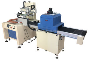 Machine d'impression en soie semi-automatique, durcissement par points, rotative, à grande vitesse, pour écran UV - Product Image 3