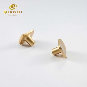 Manopole e maniglie quadrate in ottone per mobili ferramenta per armadi da cucina camera da letto e decorazioni per esterni per la casa - Product Image 4