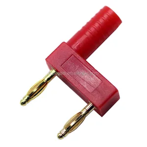 Double lantern type electrical terminals parallel 4mm banana plug Connector