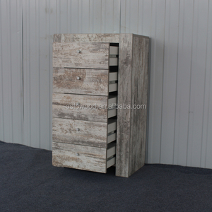 Commode moderne en mélamine PB/MDF, prix direct d'usine, haute qualité, 5 tiroirs pour le rangement de la chambre à coucher et du salon - Product Image 4