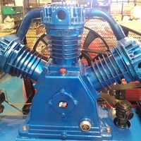 Compresseur d'air à piston à entraînement par courroie 2HP 1.5KW V-0.17/8 avec réservoir de 100L et certification CE
