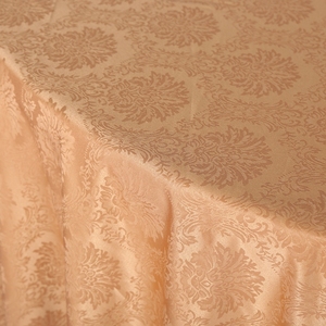Diseño personalizado barato poliéster Damasco mantel tela jacquard tela de <span class=keywords><strong>mesa</strong></span> de boda - Product Image 2