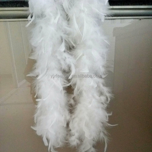 Plumas de Chandelle de pavo <span class=keywords><strong>blancas</strong></span> <span class=keywords><strong>baratas</strong></span> al por mayor para disfraces de boda y carnaval - Product Image 1