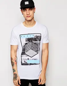 2014 новый мужской шею футболка просто футболка классы печать пользовательские майка оптовая продажа