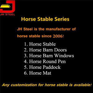 Ventanas y Puertas Metálicas para Establos de Caballos de Estilo Holandés - Product Image 6