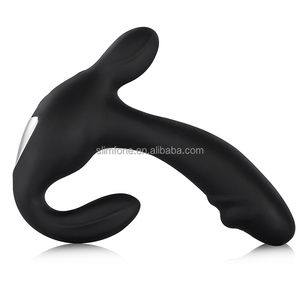 Masseur de <span class=keywords><strong>prostate</strong></span> électrique vibrant en silicone pour hommes, stimulation du point G - Product Image 5