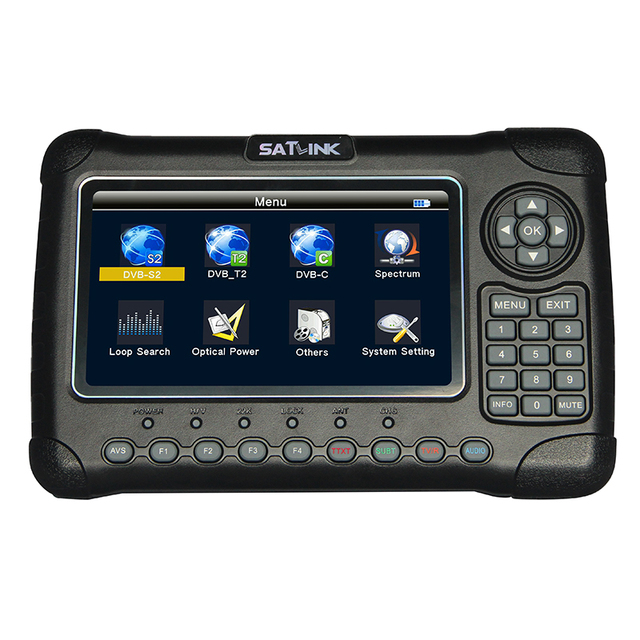Satellite Finder Meter Ws 6980 Satlink DVB-S Satellite Finder Meter