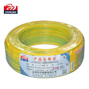 Hot sale1.0mm 1.5mm 2.0mm PVC Cover Flex Copper home Electric Cable from China